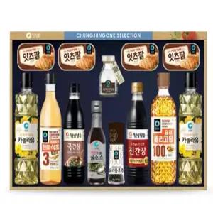 청정원 행복고급2호 3개 선물세트 쇼핑백 포함