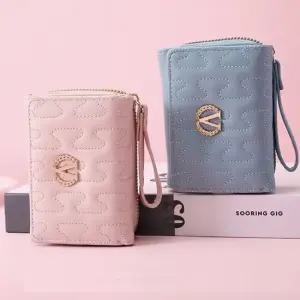 이시아르 심플한 여성 학생 동전지갑 반지갑 여성동전지갑 학생동전지갑 미니지갑