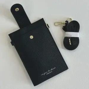 스트랩 6컬러 끈 명함지갑 여자 동전지갑 카드지갑 스트랩지갑 끈지갑