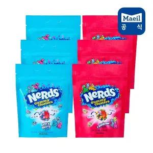 매일 너즈 구미 클러스터 베리배리+레인보우 85g 6개(각 3개)