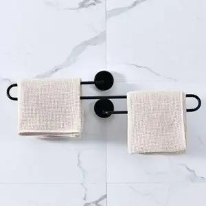 S자형 부착식 수건걸이 타올 행주 욕실 용품 정리 거치대 모던 인테리어_24331208