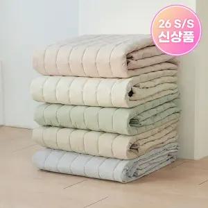 세레니티 앞면 고밀도면 뒷면 텐셀모달100% 구름촉감 누빔패드 5컬러  SS/Q/K