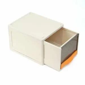 서랍형 리빙박스 16.5L (오렌지) 옷수납함 정리박스 (KYR-WFK4UHI)