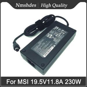 델타 MSI GT76 타이탄 DT 9SG 4핀 전원 공급 장치 코드용 기존 19.5V 11.8A 230W AC 어댑터 노트북 충전기