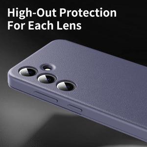 삼성 갤럭시 S25 FE용 플립 케이스  스마트 윈도우 S-뷰 가죽 지갑 카드 커버  플러스용