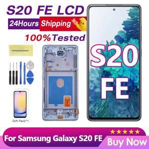 삼성 호환 갤럭시 호환 S20 FE SM-G781B LCD 디스플레이 터치 스크린 어셈블리 용 6.5 교체