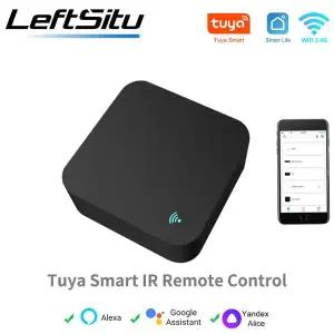 에어컨 TV 용 Tuya WiFi IR 원격 제어 AlexaGoogle Home Yandex 용 스마트 홈 적외선 범용 원격 컨트롤러
