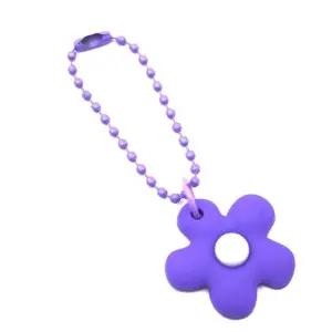 고품질 데이지 키체인 데이지키링 계란꽃키링 콜북키링 군번줄키...