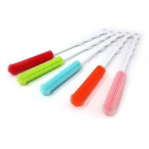 [에이치플러스몰]TBZ 대코 실리콘 페트 브러쉬 L 실리콘 병솔