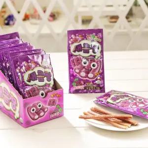 새콤짱 포도맛 35g 24개입 젤리 아이 사무실 간식 옛날과자 옛날간식 추억의과자 추억의옛날과자 불량식품