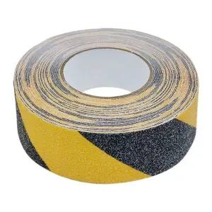 BLEX 미끄럼방지 논슬립 테이프 황흑사선 50mm x 15M