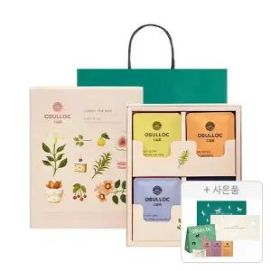 오설록 러블리티박스 세트, 12입 + 증정 (설 용돈봉투+트라이얼키트 4입)