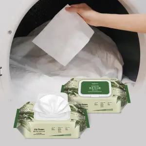 비긴에코 퍼퓸 건조기시트 80매입+80매입 (총160매) 릴리오션향 섬유유연제 외 세탁용품