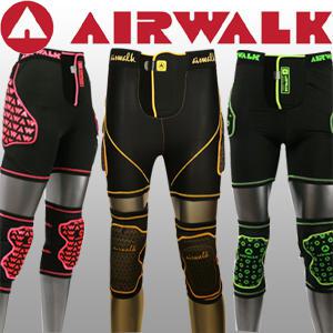 [AIR WARK]에어워크 스노우보드 보호대 에이스/제우스 엉덩이+무릎보호대+고급케이스