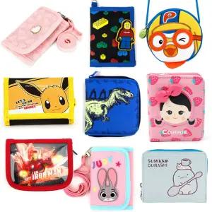 캐릭터 아동지갑 학생 반지갑 목걸이지갑 동전파우치