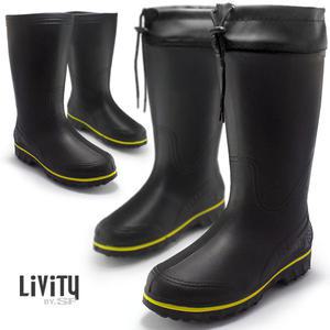 nLIVITY R-439 75종ㅣ카프형 방풍방수방한장화 남자장화 방한부츠 털방한화 고무장화 작업화털부츠스니커즈