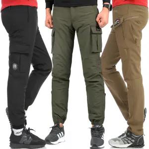 겨울 남성 기모바지 트레이닝 패딩 등산 방한 작업복