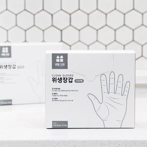 생활드림 요리 비닐 위생장갑 500매+500매