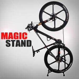 [수직 거치 끝판왕] 매직스탠드 자전거 거치대 실내 자전거 전시대 보관대