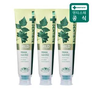 덴티스테 마일드 치약 200g 3개 부드러운 무불소 치약