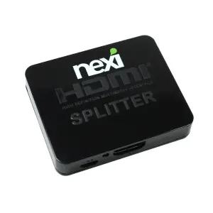 1:2 모니터 영상 공유기 4K SPLITTER 컴퓨터 비디오 화면 복사 출력 / 2포트 HDMI 분배기 WISENX261