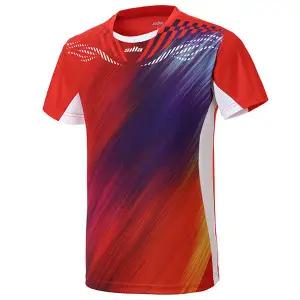 실라 남녀공용 페르나 탁구유니폼 상의 레드