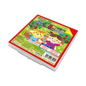 종이나라 6000 양면색종이 20색 100매 케이스