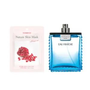 팩+베르사체 오 프레쉬 맨 EDT 100ml증정