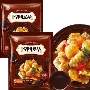 올반 꿔바로우 1.2kg x2개 / 냉동 탕수육