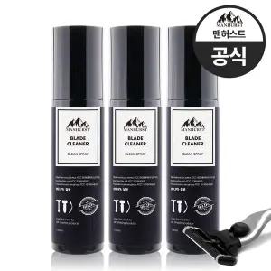[맨허스트] 블레이드 클리너 면도기 소독 스프레이 100mlX3개