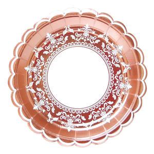 메탈릭 클래식 일회용 종이 접시 클래식고급접시