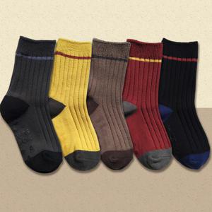 보들드림 5종세트 특수원사 수면 보들 어린이 파일 도톰 초등학생 아동양말 주니어 남아