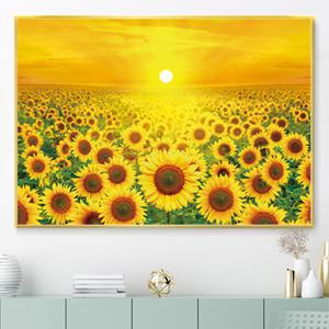 디데코 돈들어오는 황금 빛 해바라기 인테리어 그림 액자