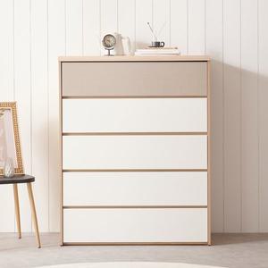 [케어퍼니처]나이아 옷수납 드레스룸 넓은 원룸 다용도 980 5단 서랍장