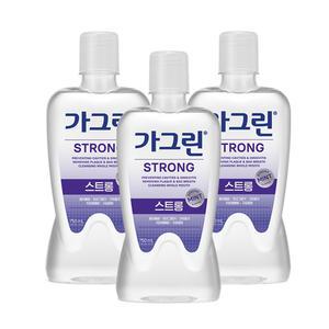 동아제약 가그린 스트롱 750ml x 3개 /구강청결제 가글