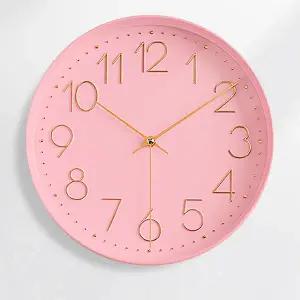 파스텔입체 28cm 무소음벽시계 /국산 무소음 벽시계 학교 병원 사무실 예쁜