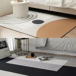 먼지없는 워셔블 사계절 거실 방수 러그 대형 200x145