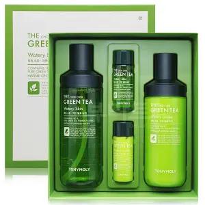 토니모리 더 촉촉 그린티 수분 2종세트/스킨로션세트