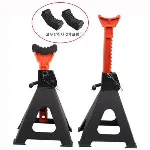 (코어무역) 자동차자키 말목 안전받침대 수공구 작기 스탠드 가레지잭 3톤 2개 1세트 3톤 6톤 택1