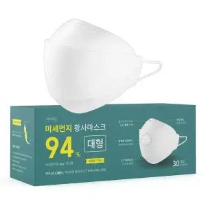 닥터퓨리 KF94 미세먼지 황사마스크 30매 대형/중형