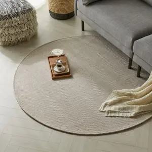 가온길카페트 먼지없고 관리가 편한 사이잘룩 헤링본 원형 러그