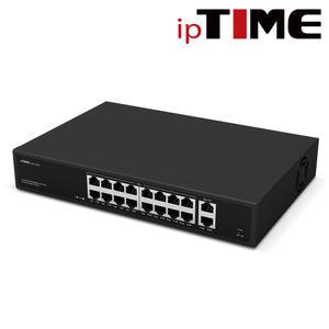 ipTIME POE16002 16포트 PoE LAN 지원 스위칭 허브 기가비트 ㅡ우체국택배 당일발~송ㅡ