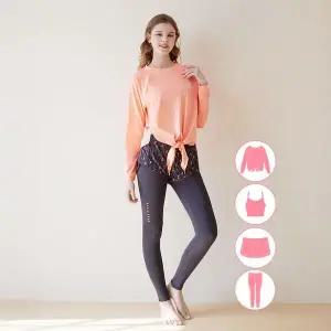 [베이직엘르] 여성인 나그랑 래쉬가드 워터레깅스 4종세트 BEL V213P_P326578634