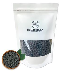 헬로우그린 국산 볶은 서리태 500g(팩) 검은콩 저온로스팅 차용