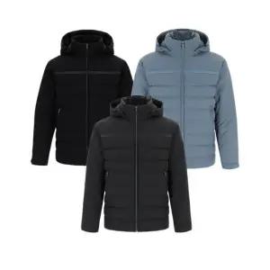 [밀레]남성 중경량다운 후드탈부착 구스 겨울패딩점퍼