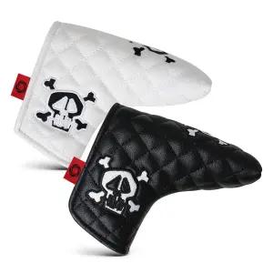 세인트72 스컬 일자형 퍼터 헤드커버 클럽커버