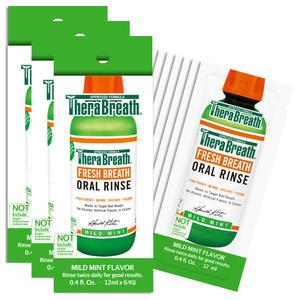 테라브레스 일회용가글 마일드민트 휴대용 구강청결제 6입×3개