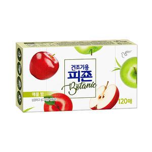 피죤 건조기용 드라이시트 애플밤, 120매