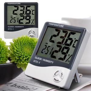디지털 온습도계 시간표시 탁상형 큰화면 다용도 온도계 습도계