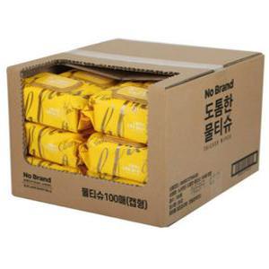 노브랜드 도톰한 물티슈 100매 24입